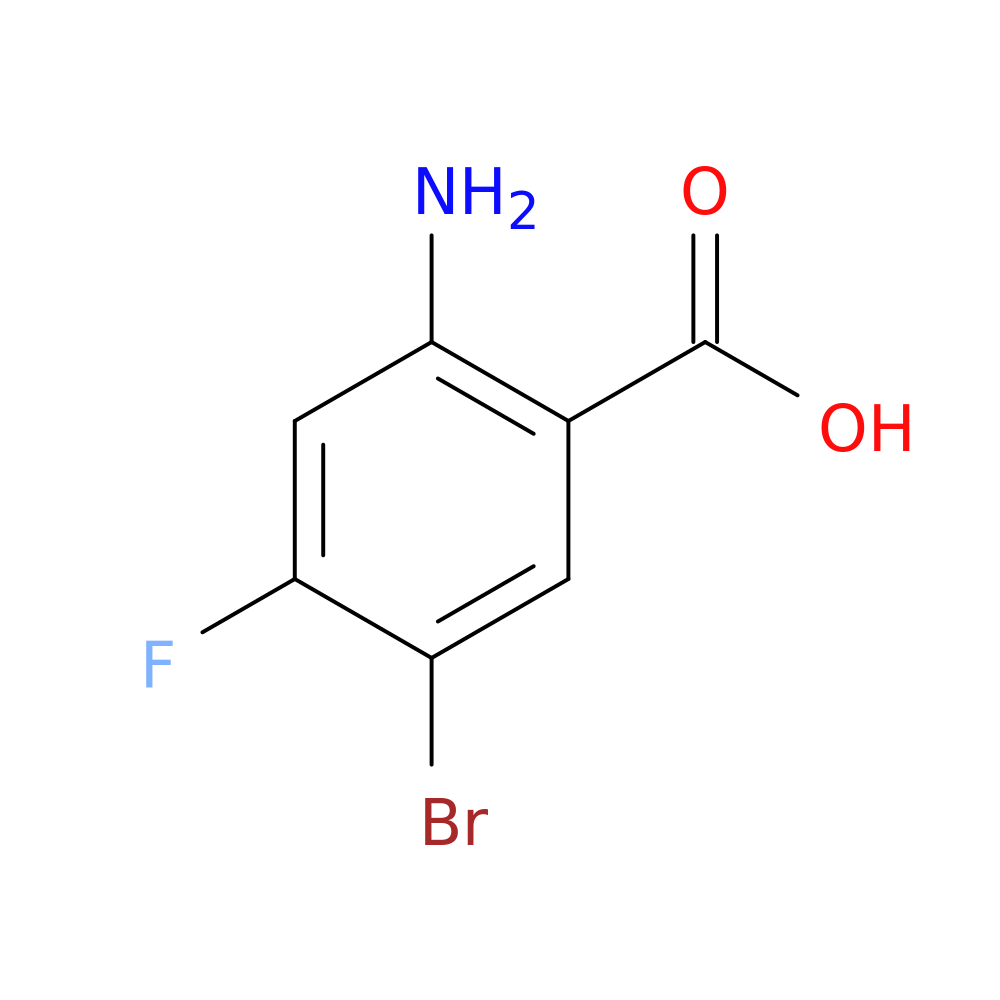Benzoic acid, 2-amino-5-bromo-4-fluoro-
