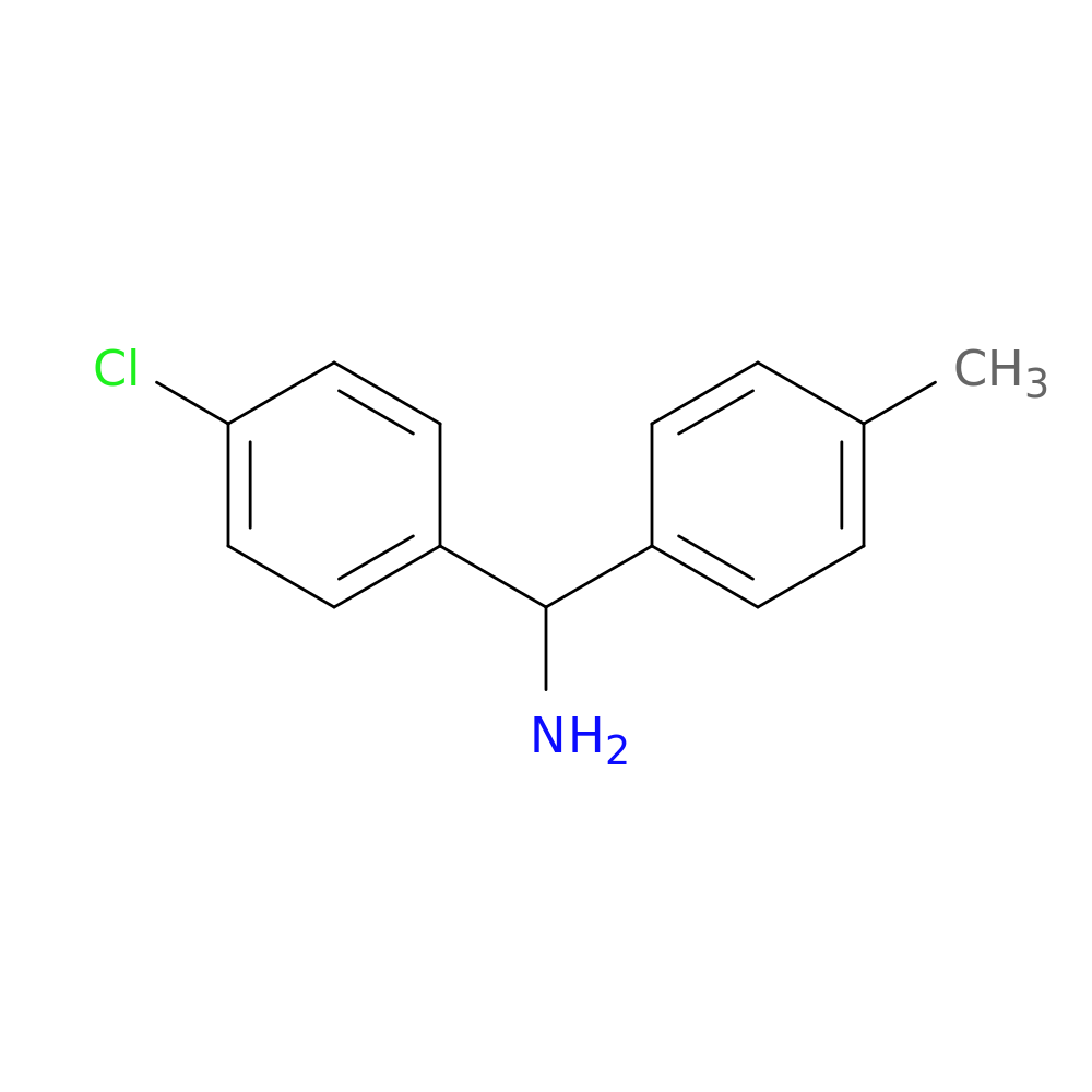 (4-chlorophenyl)(4-methylphenyl)methanamine