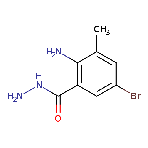2-amino-5-bromo-3-methylbenzohydrazide