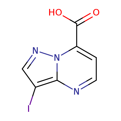 3-iodopyrazolo[1,5-a]pyrimidine-7-carboxylic acid