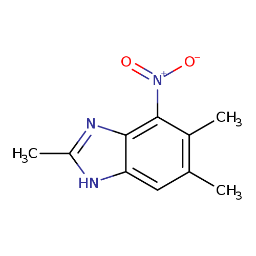 2,5,6-trimethyl-4-nitro-1H-1,3-benzodiazole