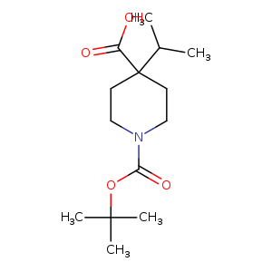 1-(tert-Butoxycarbonyl)-4-isopropylpiperidine-4-carboxylic acid