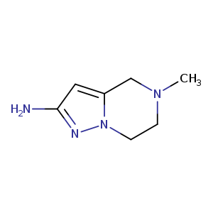 Pyrazolo[1,5-a]pyrazin-2-amine, 4,5,6,7-tetrahydro-5-methyl-