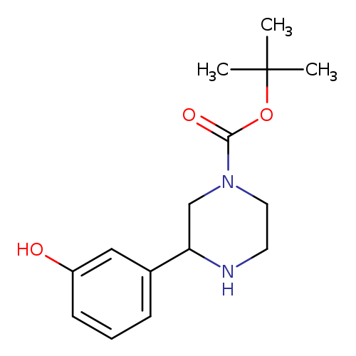 1-Piperazinecarboxylicacid, 3-(3-hydroxyphenyl)-, 1,1-dimethylethyl ester