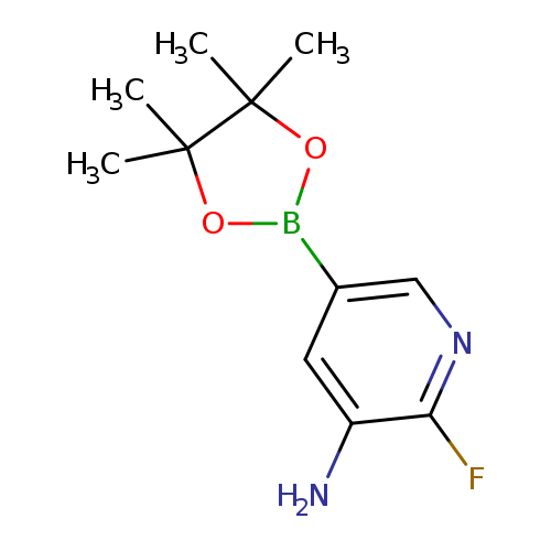 2-Fluoro-5-(4,4,5,5-tetramethyl-1,3,2-dioxaborolan-2-yl)-3-pyridinamine