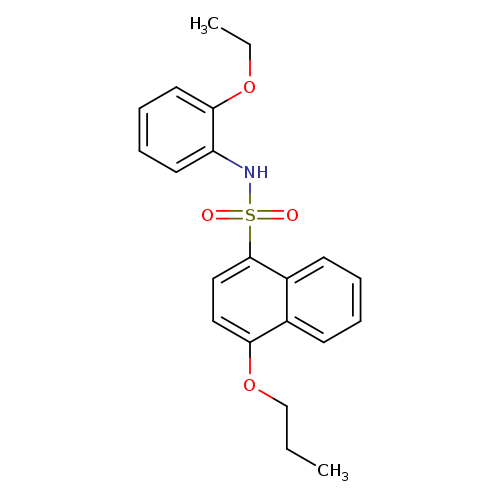 N-(2-ethoxyphenyl)-4-propoxynaphthalene-1-sulfonamide