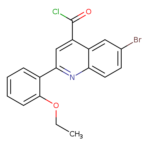 6-Bromo-2-(2-ethoxyphenyl)quinoline-4-carbonyl chloride