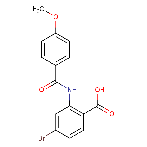 4-bromo-2-(4-methoxybenzamido)benzoic acid