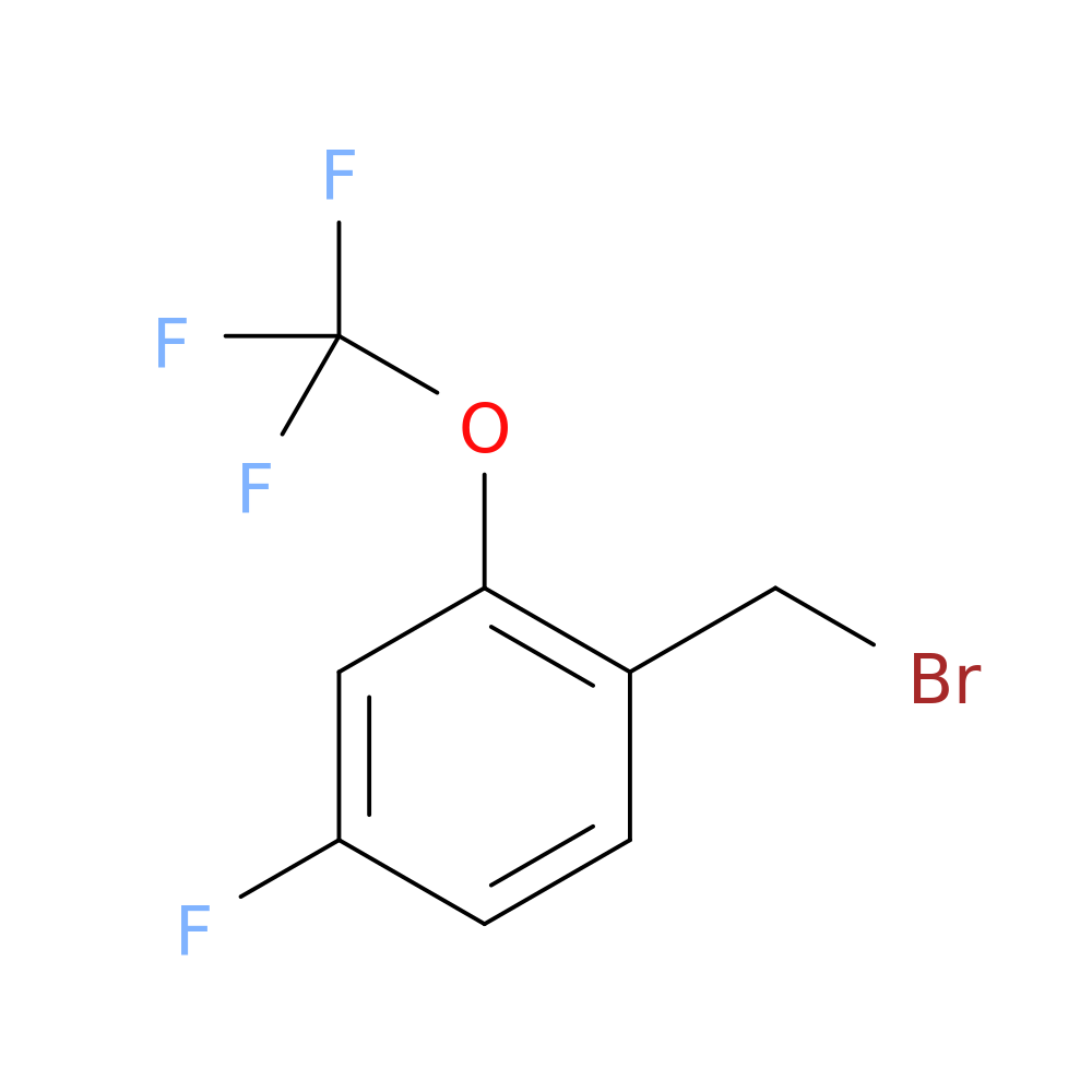 4-Fluoro-2-(trifluoromethoxy)benzyl bromide