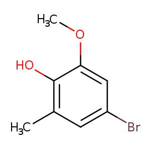 4-Bromo-6methyl-2-methoxy phenol