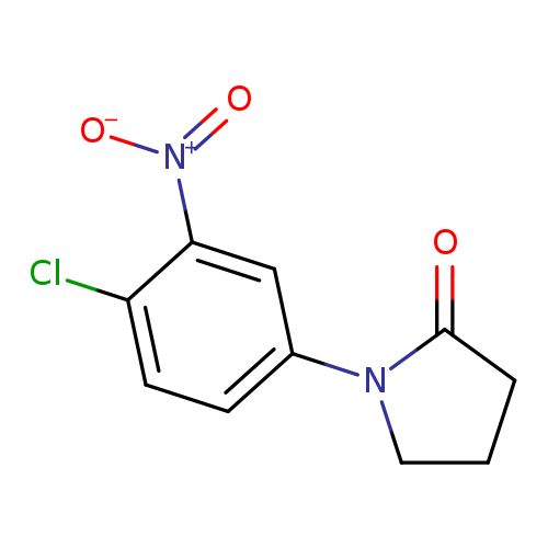 1-(4-Chloro-3-nitrophenyl)pyrrolidin-2-one