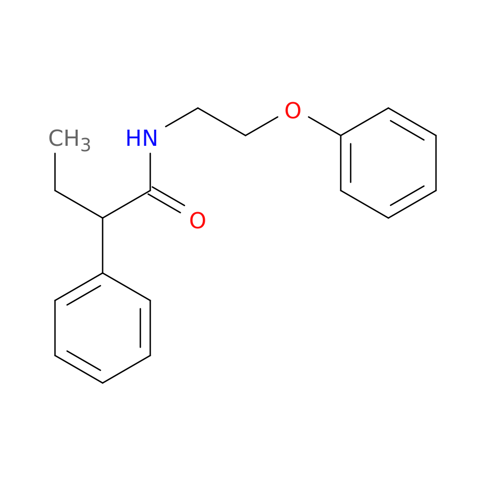 N-(2-phenoxyethyl)-2-phenylbutanamide