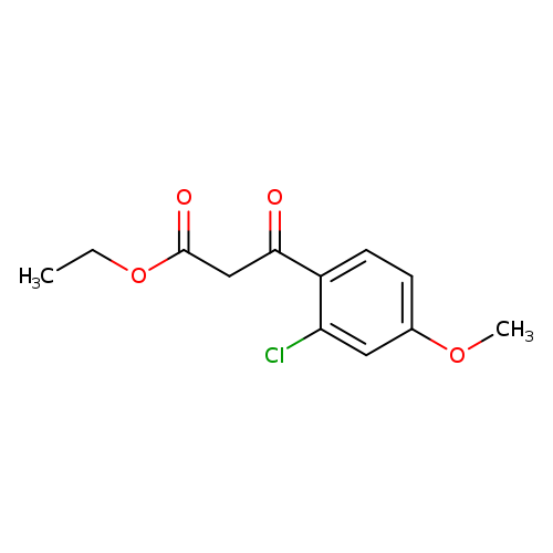 ethyl3-(2-chloro-4-methoxyphenyl)-3-oxopropanoate