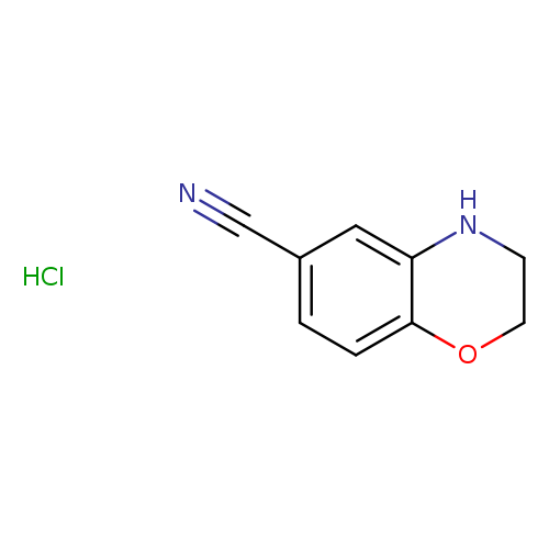 3,4-Dihydro-2h-benzo[b][1,4]oxazine-6-carbonitrile hydrochloride
