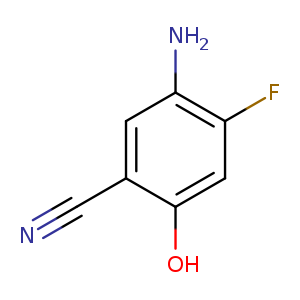 5-amino-4-fluoro-2-hydroxybenzonitrile