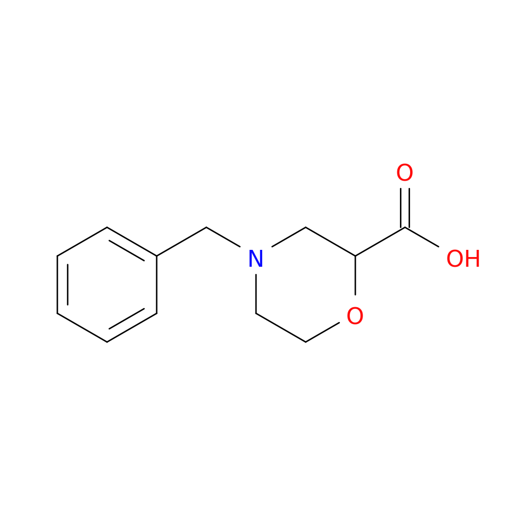 4-benzylmorpholine-2-carboxylic acid