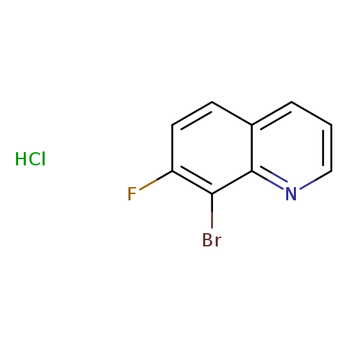 8-bromo-7-fluoroquinoline hydrochloride
