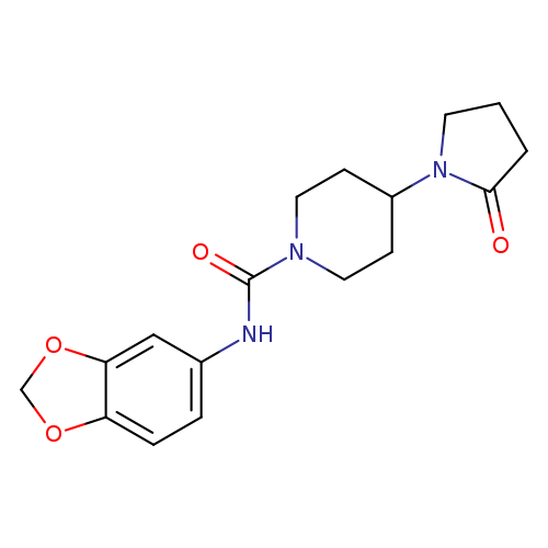 N-(2H-1,3-benzodioxol-5-yl)-4-(2-oxopyrrolidin-1-yl)piperidine-1-carboxamide