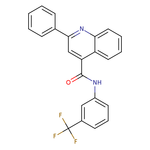 2-phenyl-N-[3-(trifluoromethyl)phenyl]quinoline-4-carboxamide