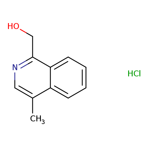 (4-methylisoquinolin-1-yl)methanol hydrochloride