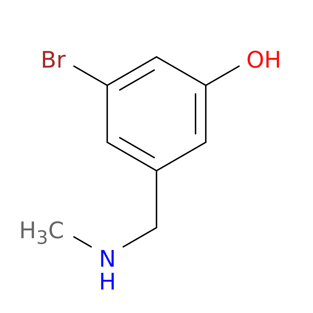 3-bromo-5-[(methylamino)methyl]phenol