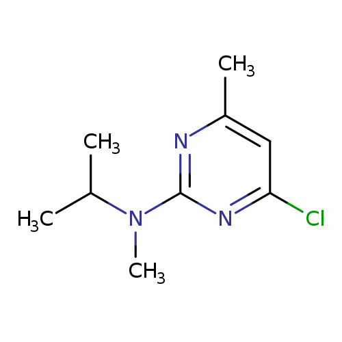 4-chloro-N,6-dimethyl-N-(propan-2-yl)pyrimidin-2-amine