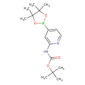 tert-Butyl[4-(4,4,5,5-tetramethyl-1,3,2-dioxaborolan-2-yl)pyridin
-2-yl]carbamate