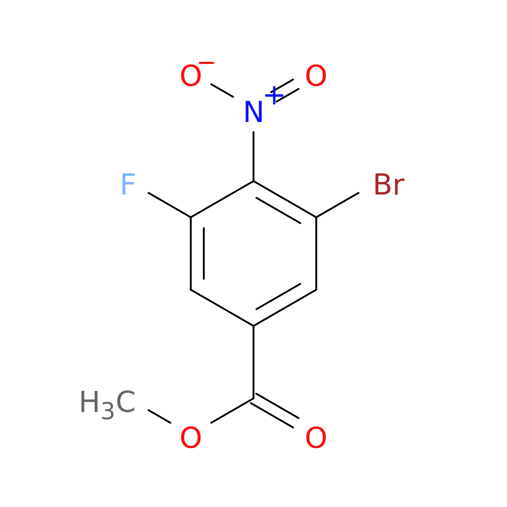 Methyl 3-bromo-5-fluoro-4-nitrobenzoate