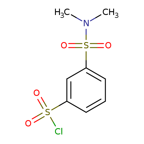 3-(dimethylsulfamoyl)benzene-1-sulfonyl chloride