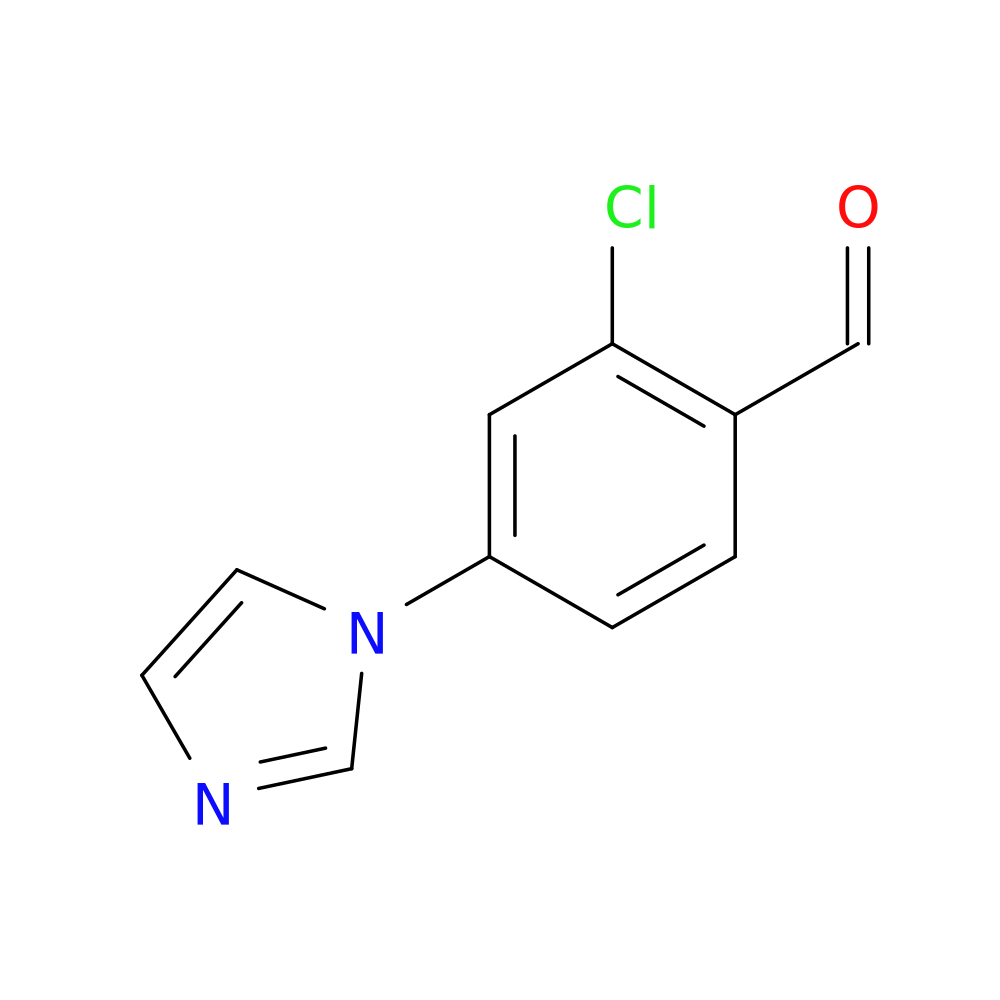 2-Chloro-4-(1-imidazolyl)benzaldehyde
