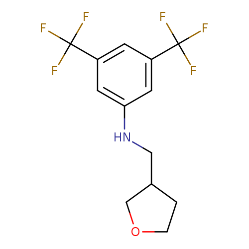 N-(oxolan-3-ylmethyl)-3,5-bis(trifluoromethyl)aniline