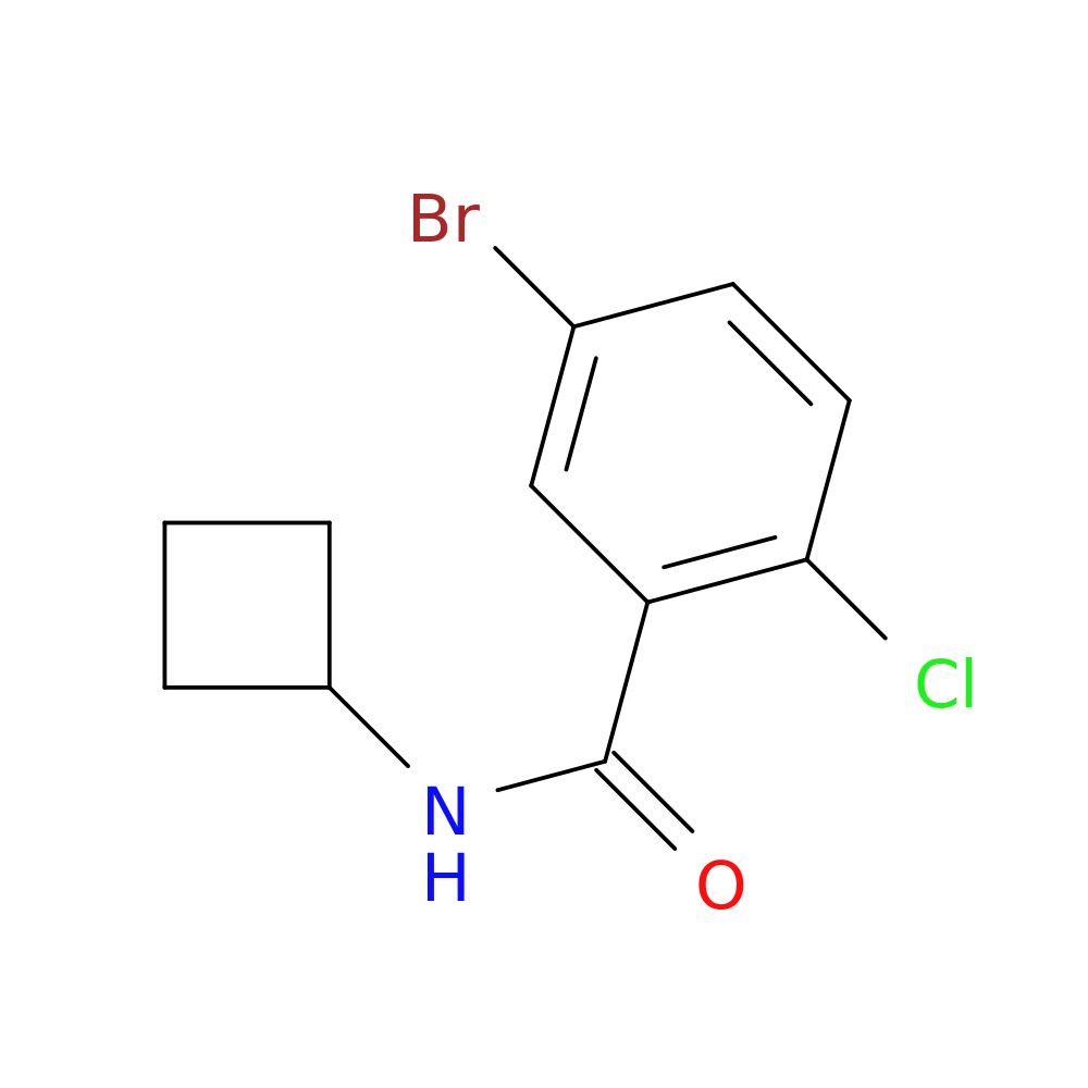 5-Bromo-2-chloro-N-cyclobutylbenzamide