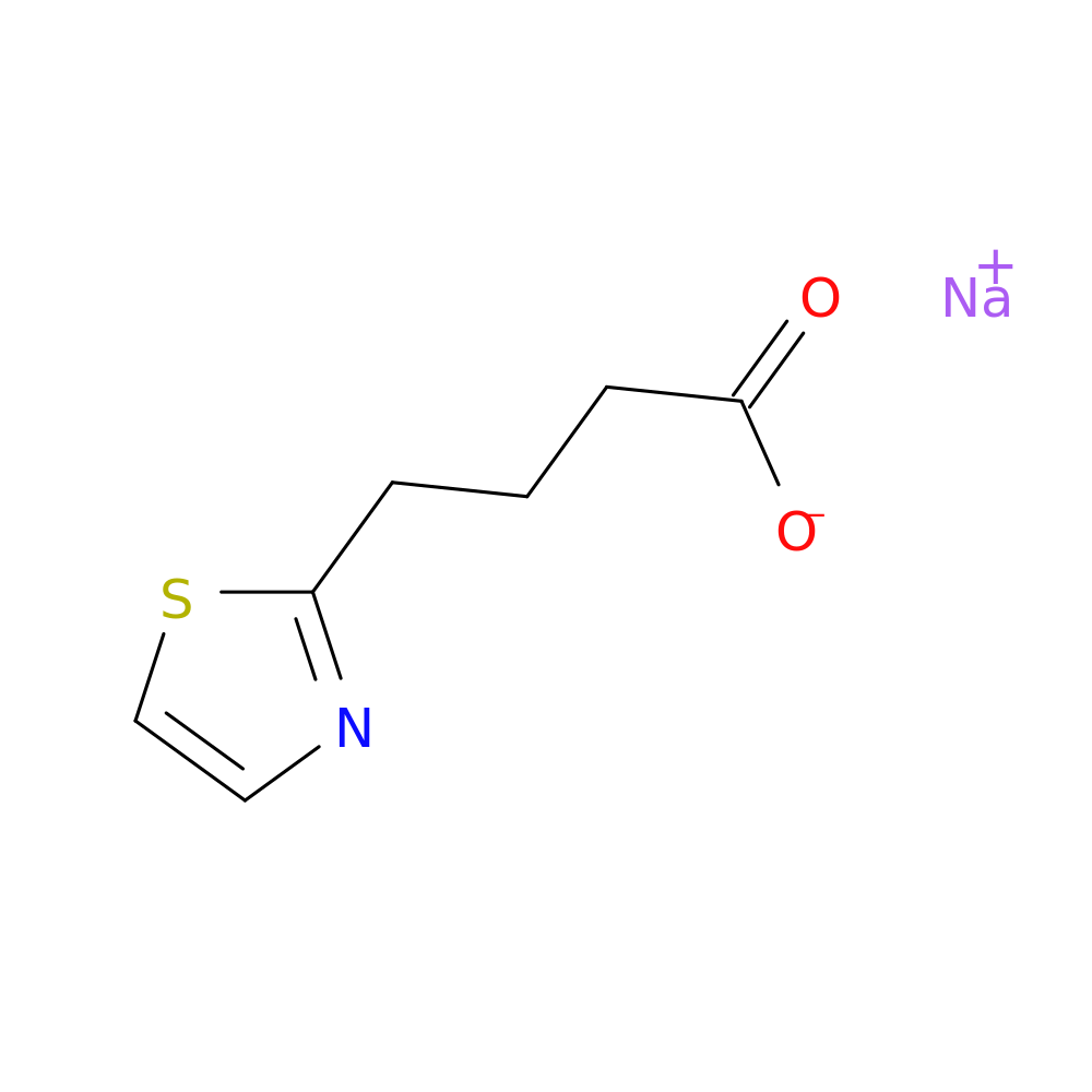 sodium 4-(1,3-thiazol-2-yl)butanoate