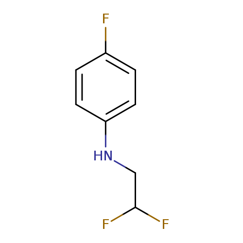 N-(2,2-difluoroethyl)-4-fluoroaniline
