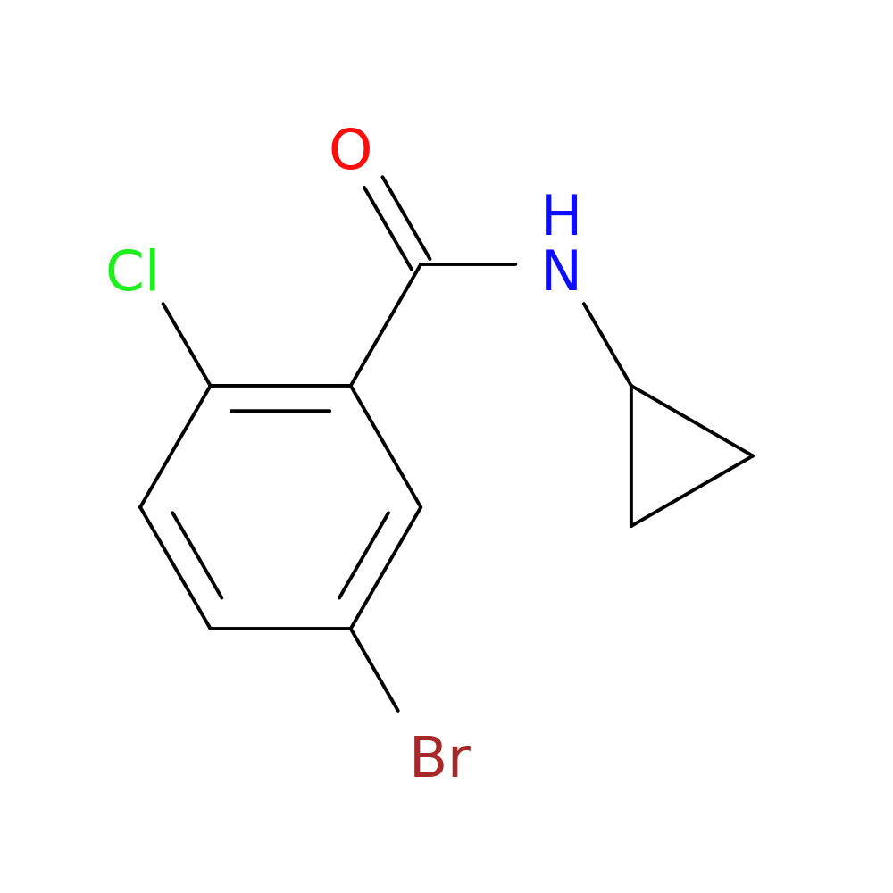 Cyclopropyl 5-bromo-2-chlorobenzamide