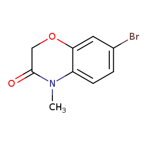 2H-1,4-Benzoxazin-3(4H)-one, 7-bromo-4-methyl-