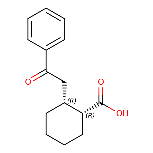 cis-2-(2-Oxo-2-phenylethyl)cyclohexane-1-carboxylic acid