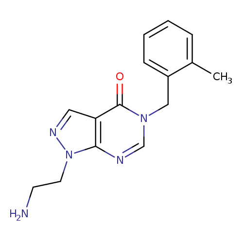 1-(2-Aminoethyl)-5-(2-methylbenzyl)-1,5-dihydro-4h-pyrazolo[3,4-d]pyrimidin-4-one