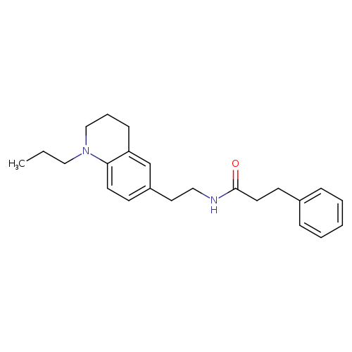 3-phenyl-N-[2-(1-propyl-1,2,3,4-tetrahydroquinolin-6-yl)ethyl]propanamide