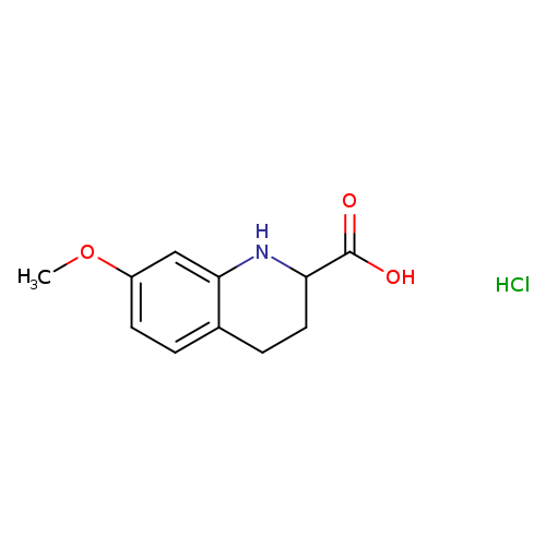 7-methoxy-1,2,3,4-tetrahydroquinoline-2-carboxylicacidhydrochloride