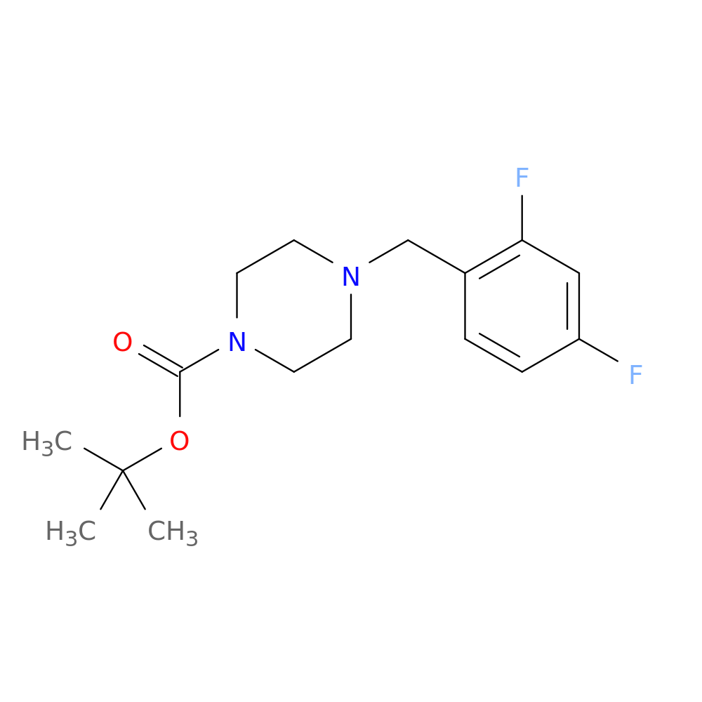 1-BOC-4-(2,4-difluorobenzyl)piperazine