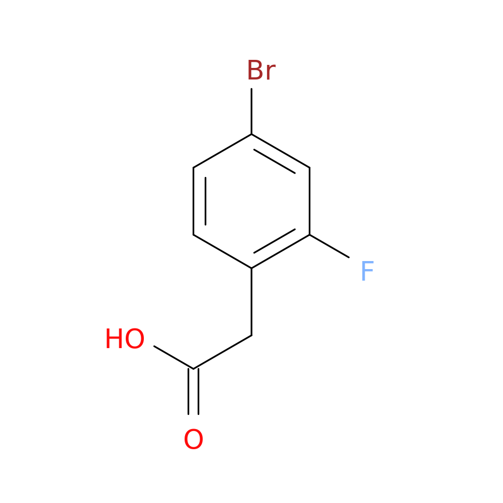 2-(4-Bromo-2-fluorophenyl)acetic acid