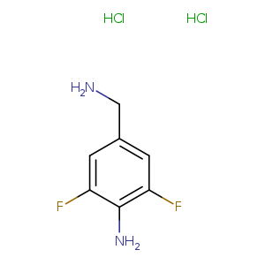 4-(aminomethyl)-2,6-difluoroaniline dihydrochloride