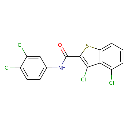 3,4-Dichloro-N-(3,4-dichlorophenyl)benzo[b]thiophene-2-carboxamide