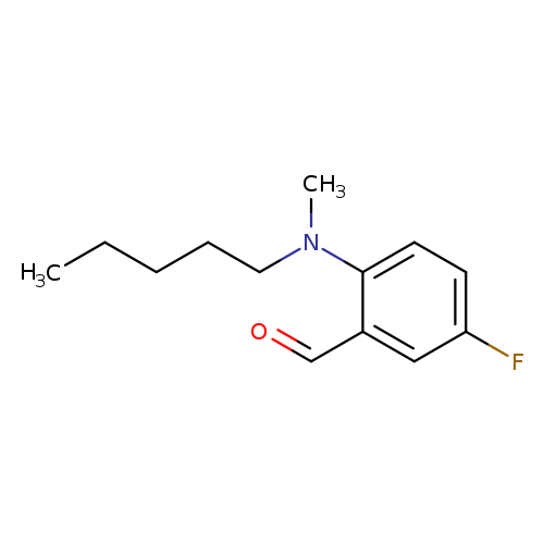 5-Fluoro-2-[methyl(pentyl)amino]benzaldehyde