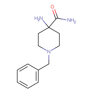 4-amino-1-benzylpiperidine-4-carboxamide