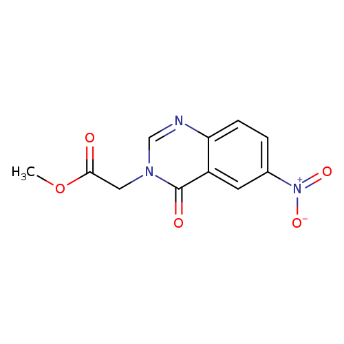 methyl 2-(6-nitro-4-oxo-3,4-dihydroquinazolin-3-yl)acetate
