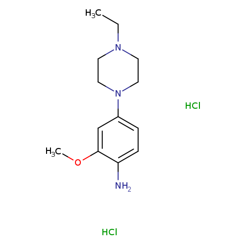 4-(4-ethylpiperazin-1-yl)-2-methoxyaniline dihydrochloride