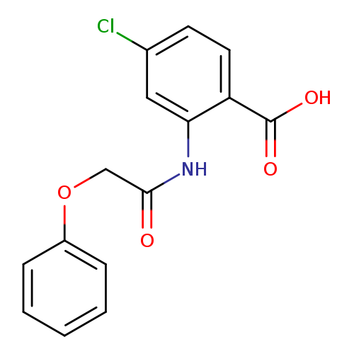 4-chloro-2-(2-phenoxyacetamido)benzoic acid