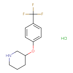 3-(4-(Trifluoromethyl)phenoxy)piperidine hydrochloride